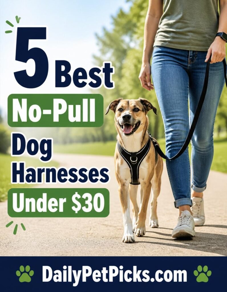 5 Best No-Pull Dog Harnesses Under $30 — Stop Pulling for Good