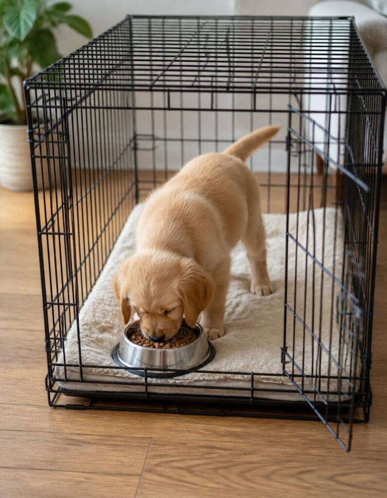 Step 2: Feed Meals in the Crate