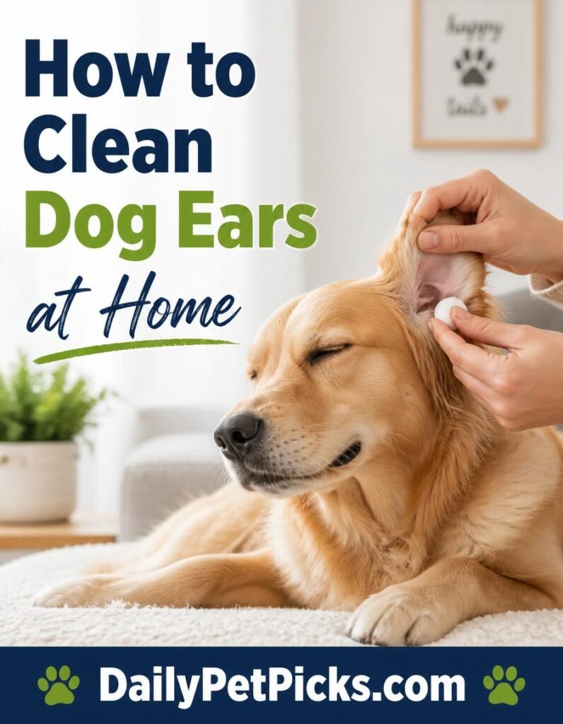 How to Clean Dog Ears at Home — An Easy, Safe Step-by-Step Guide