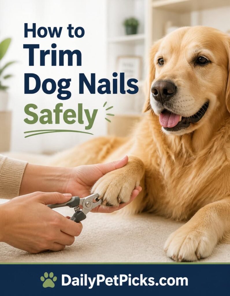 How to Trim Dog Nails Safely — An Easy, Painless Step-by-Step Guide