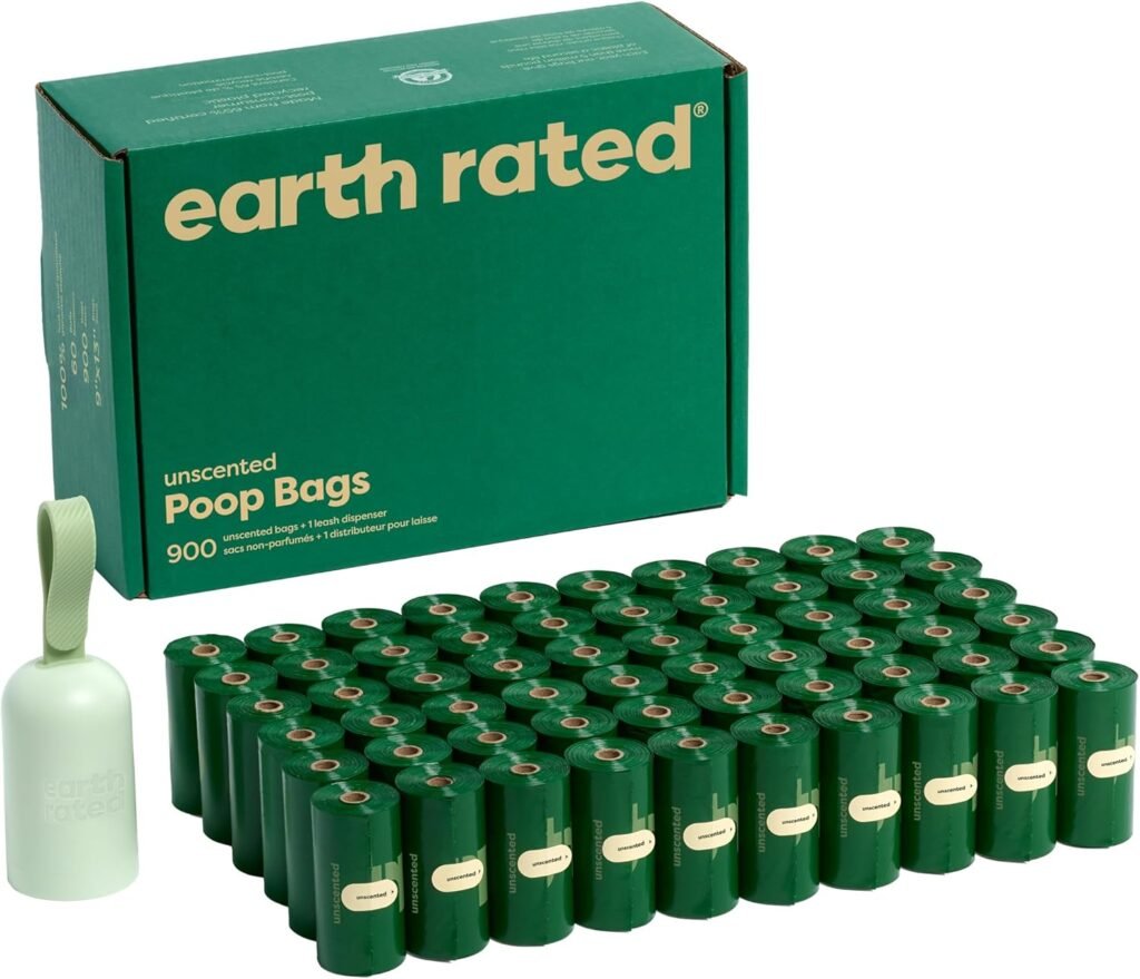 Earth rated poop bags