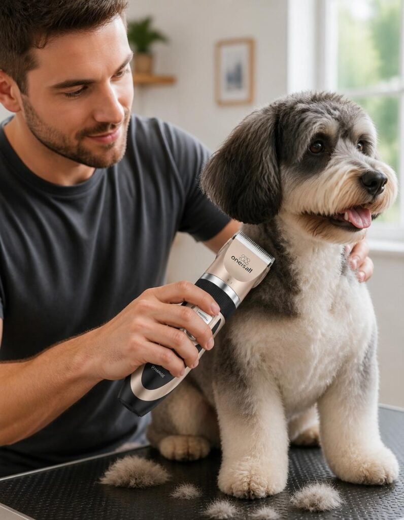 oneisall Cordless Dog Clippers — Best Quiet & Cordless