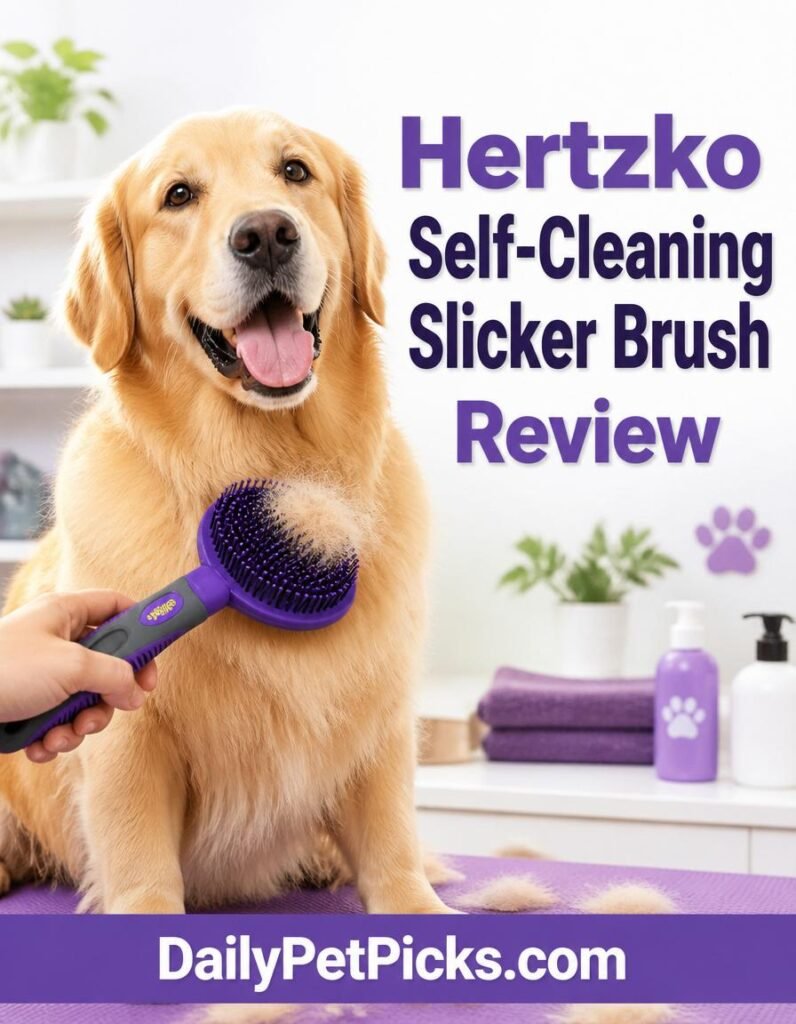 Hertzko Self-Cleaning Slicker Brush Review — Worth the Hype?