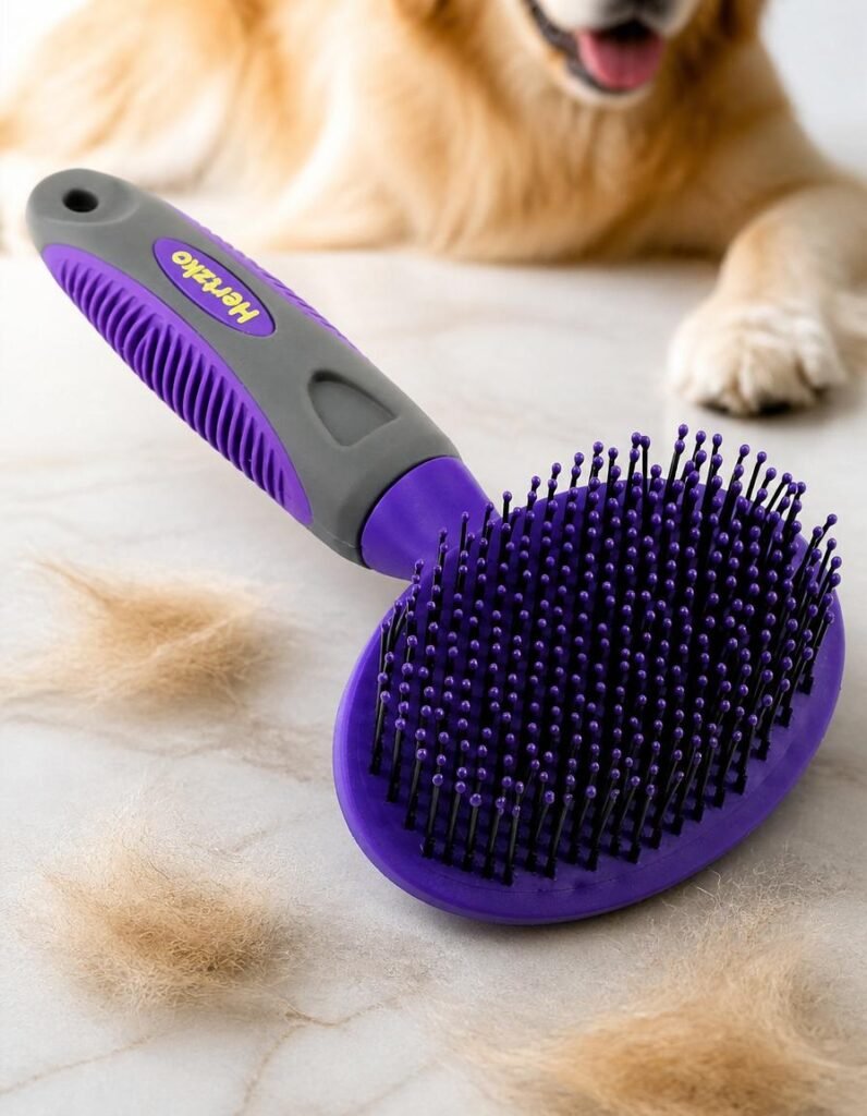 Hertzko Self-Cleaning Slicker Brush Review — What We Love About It