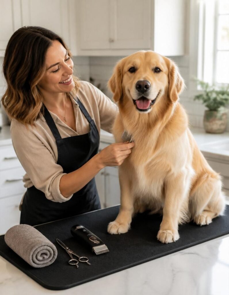How to groom your dog at home