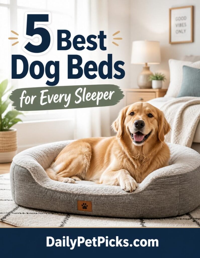 5 Best Dog Beds for Every Sleeper — Comfort for Every Dog
