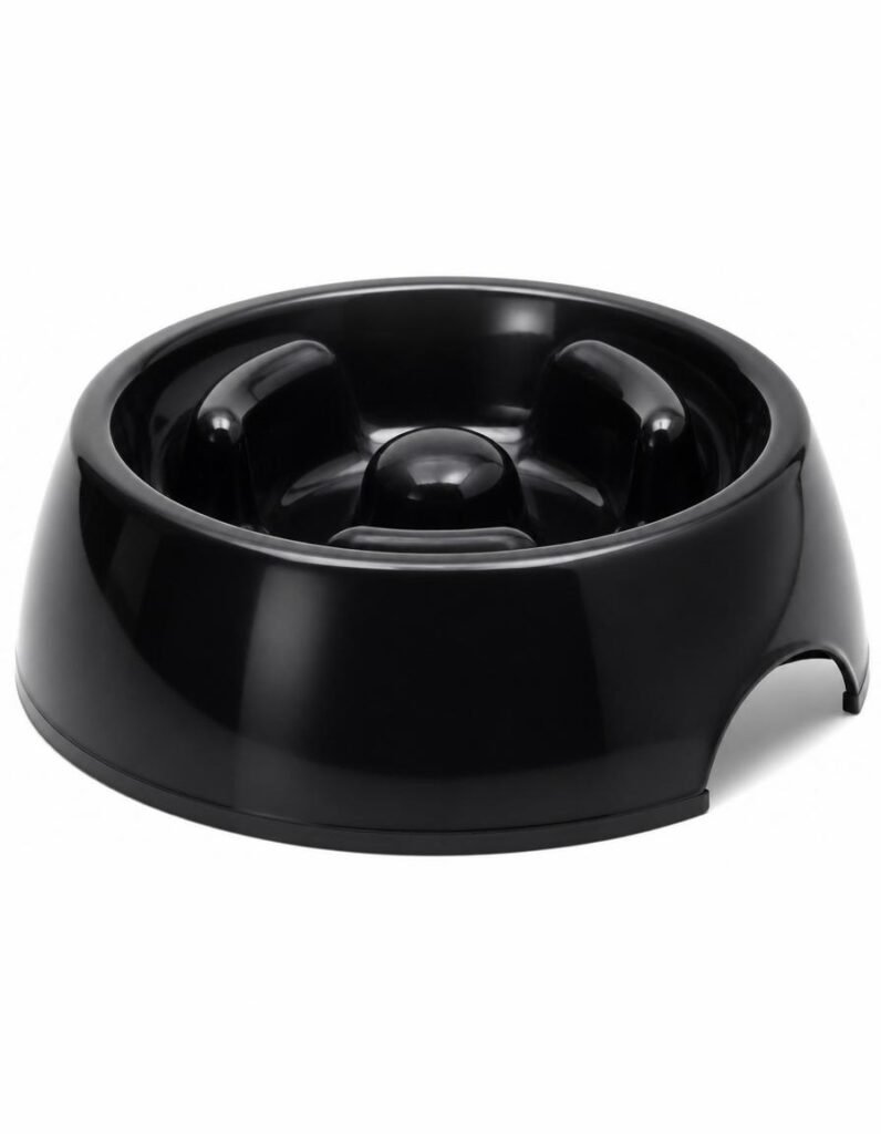 Dogit Go Slow Anti-Gulping Bowl — Best for Flat-Faced Breeds