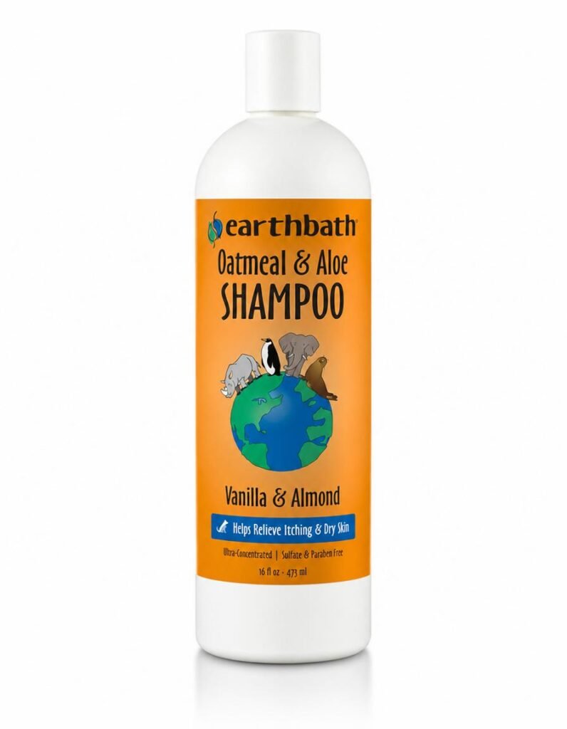 Earthbath oatmeal and aloe shampoo