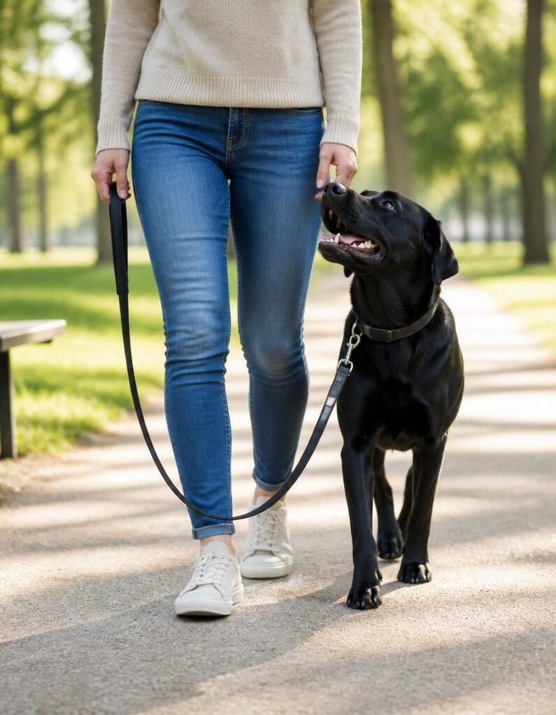 Stop dog pulling on leash