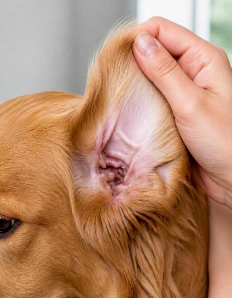 How to clean dog ears