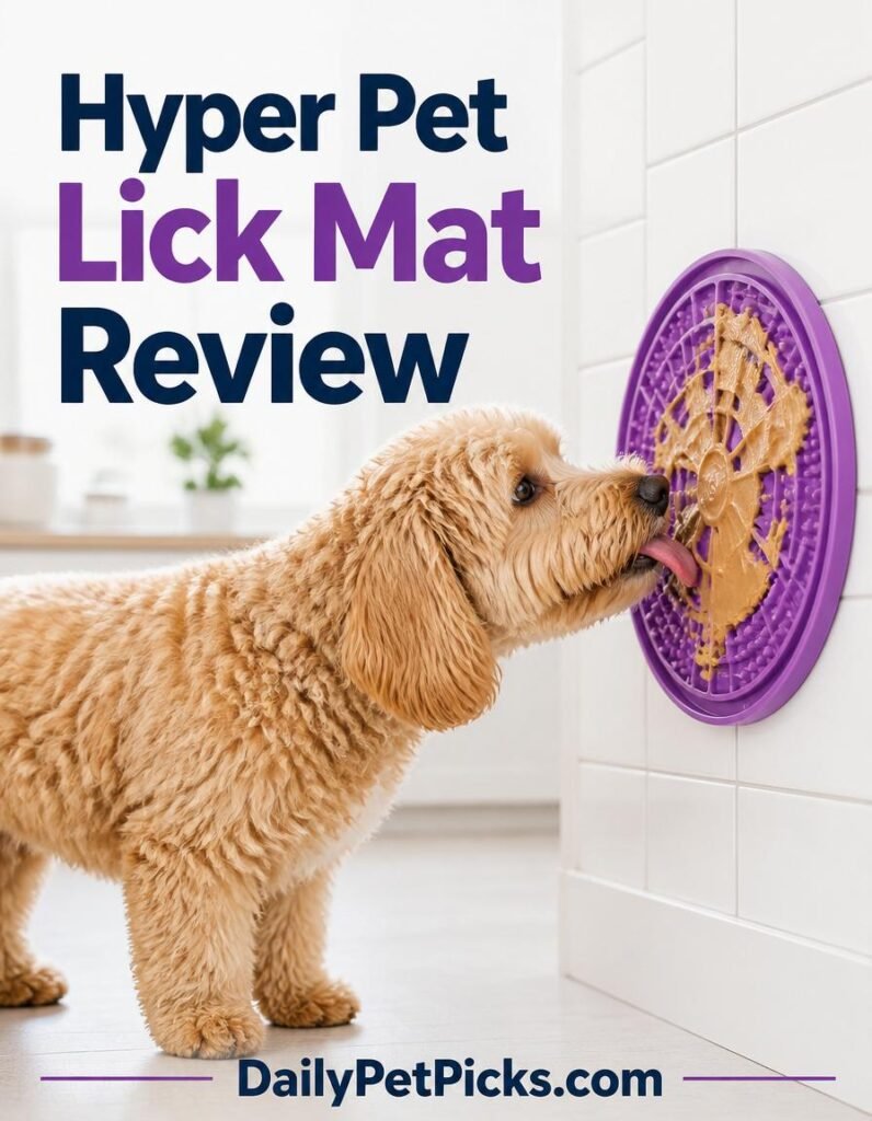 Hyper Pet Lick Mat Review — The Easiest Way to Calm Your Dog?