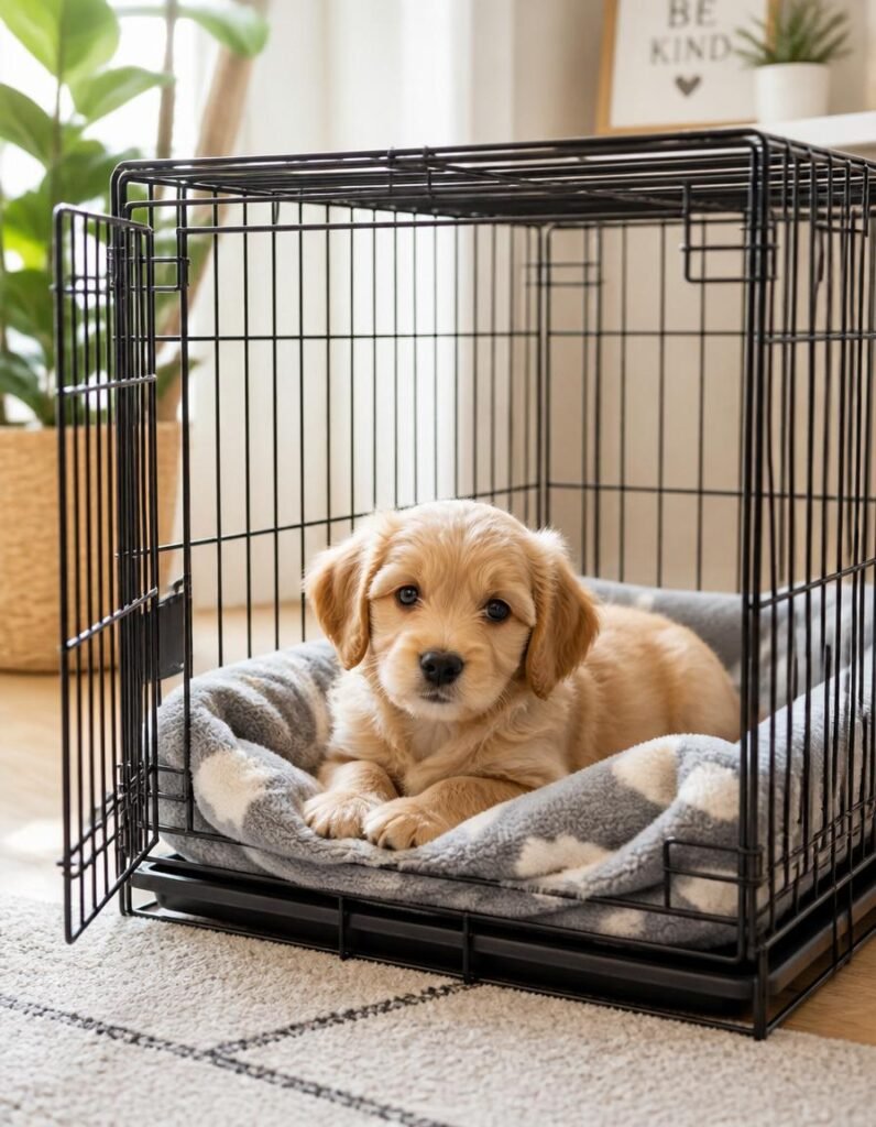 How to Potty Train a Puppy — Why a Crate Makes Potty Training Easier