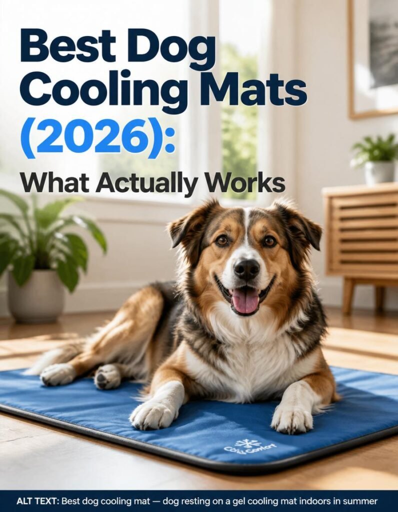 Best Dog Cooling Mat (2026): 3 That Actually Work (and 3 to Skip)