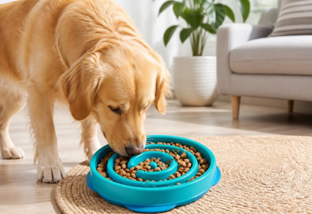 Outward Hound Fun Feeder Slo Bowl slow feeder dog bowl