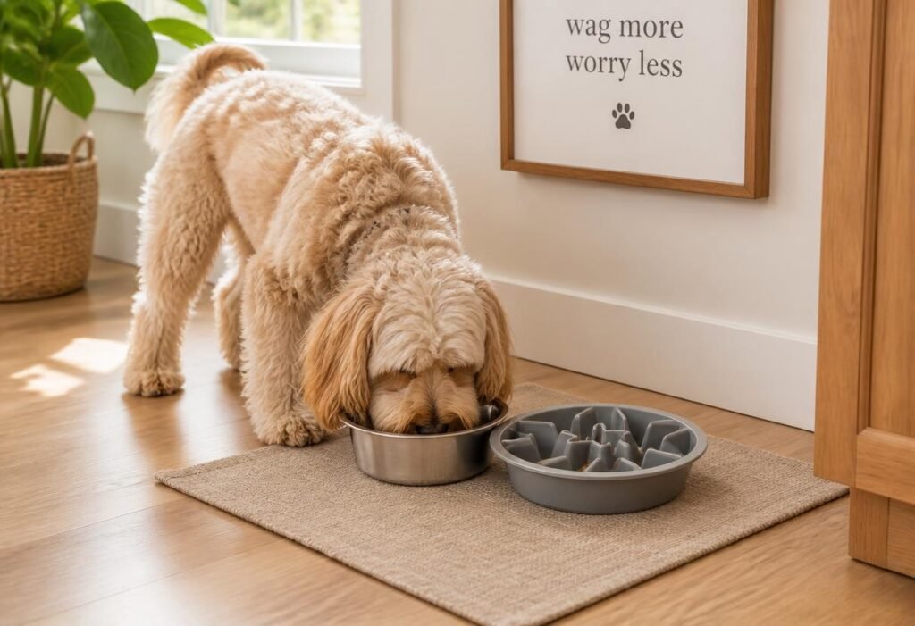 Leashboss Slow Feeder for Flat-Faced Breeds slow feeder dog bowl