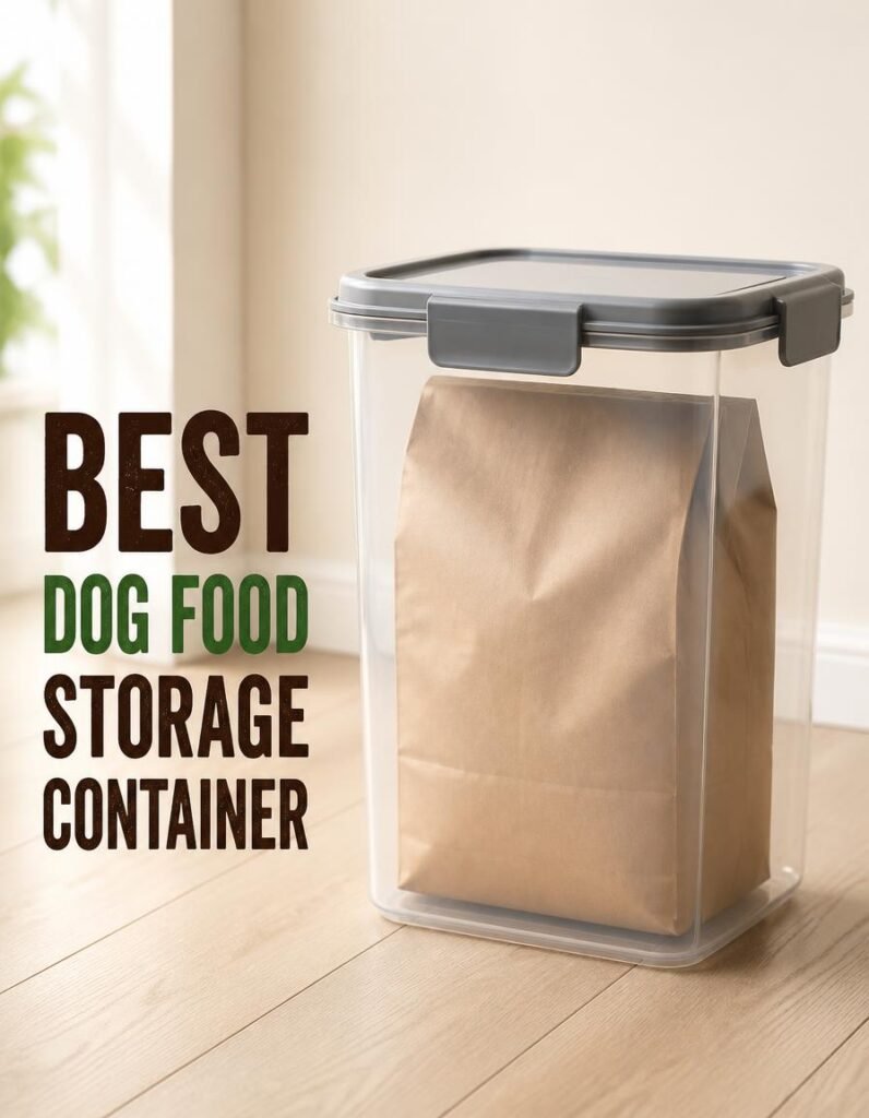 Best Dog Food Storage Container: 5 Picks and the Mistake Almost Everyone Makes