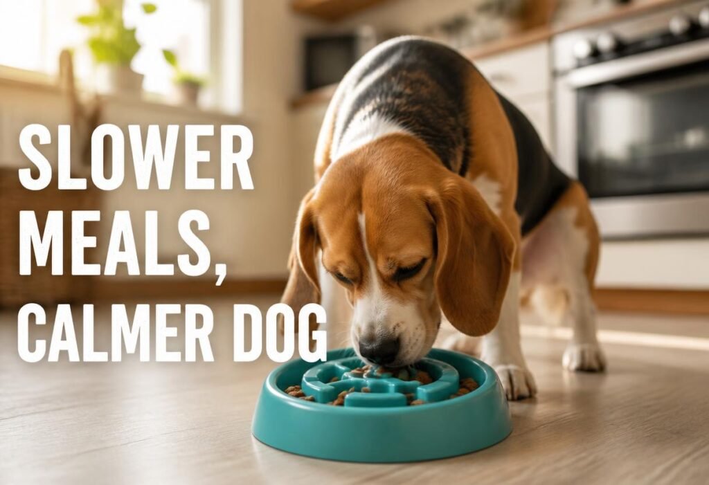 Leashboss Slow Feeder for Flat-Faced Breeds slow feeder dog bowl