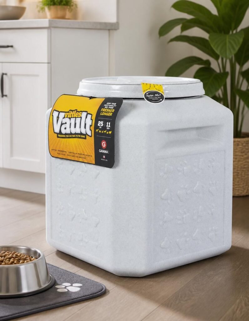 Gamma2 Vittles Vault Outback 25 lb dog food storage container